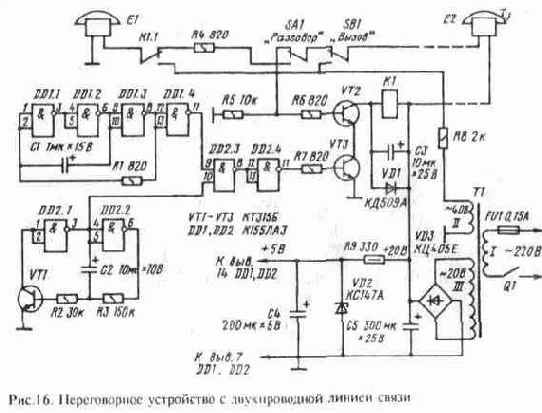 УСТРОЙСТВА ТЕЛЕФОННОЙ СВЯЗИ ДЛЯ ДВУХ И БОЛЕЕ АБОНЕНТОВ